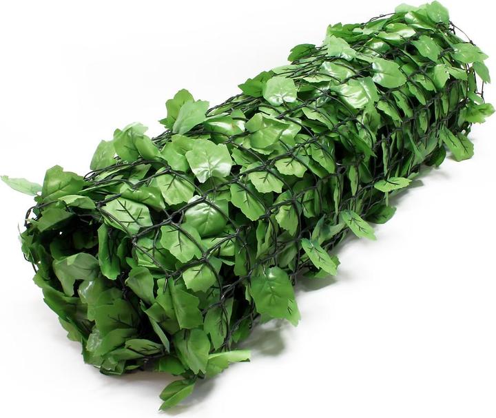 Actual product image Wiltec Leaf-look privacy screen net 300cm x 100cm wall cover privacy screen tarpaulin net (300 cm)