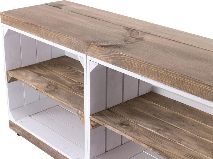 Produktbild Holz Zollhaus Vintage (100 x 30 x 50 cm)