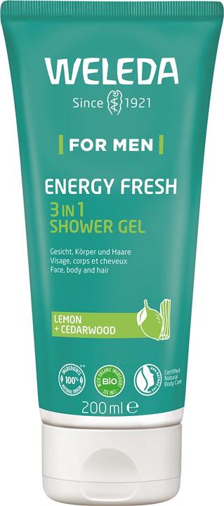 Immagine prodotto Weleda Per gli uomini Energy Fresh Gel doccia 3in1 (200 ml)