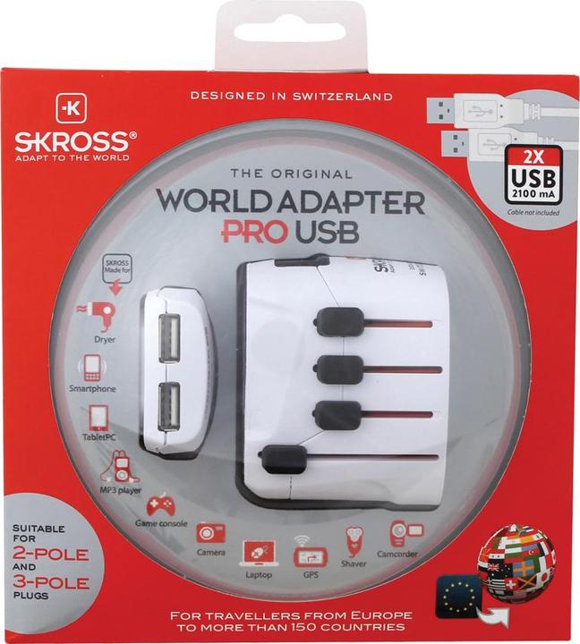 Produktbild Skross World Adapter Pro USB