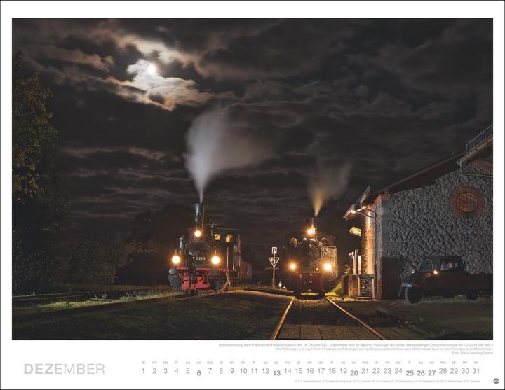 Produktbild Heye Eisenbahn-Romantik Posterkalender 2026 (44 x 34 cm, Harter Einband, Deutsch)