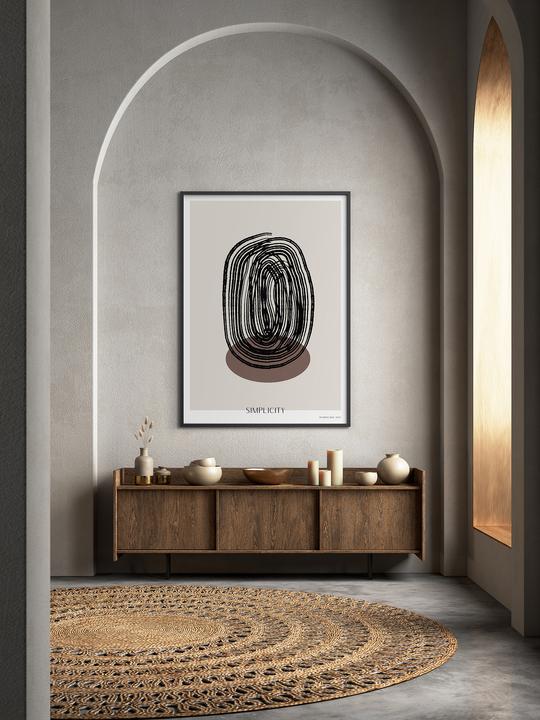 Actual product image ChiCura Simplicity Poster (70 x 100 cm)