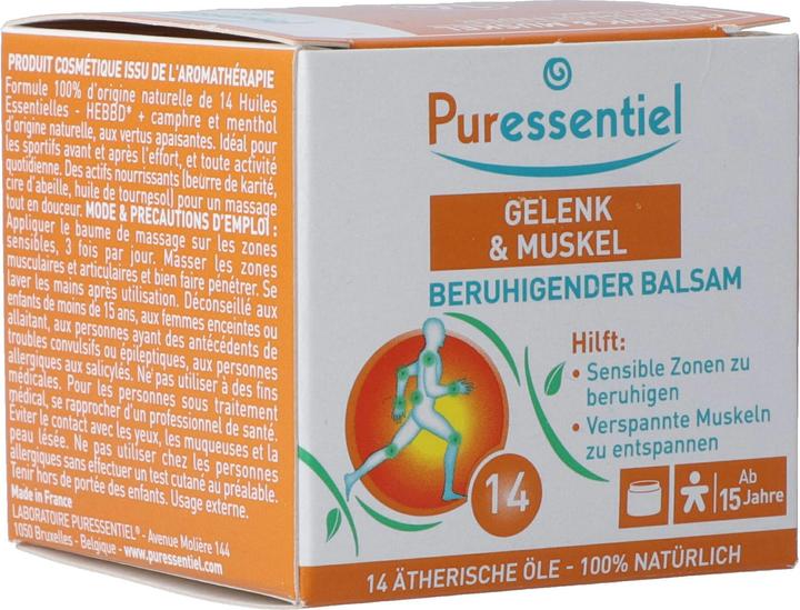 Immagine prodotto Puressentiel Balsam Joints 14 oli essenziali Bals (1 x, 30 ml, 60 g)
