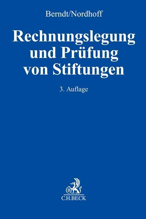 Actual product image Rechnungslegung und Prüfung von Stiftungen (German, Reinhard Berndt, Francs Nordhoff, 2024)
