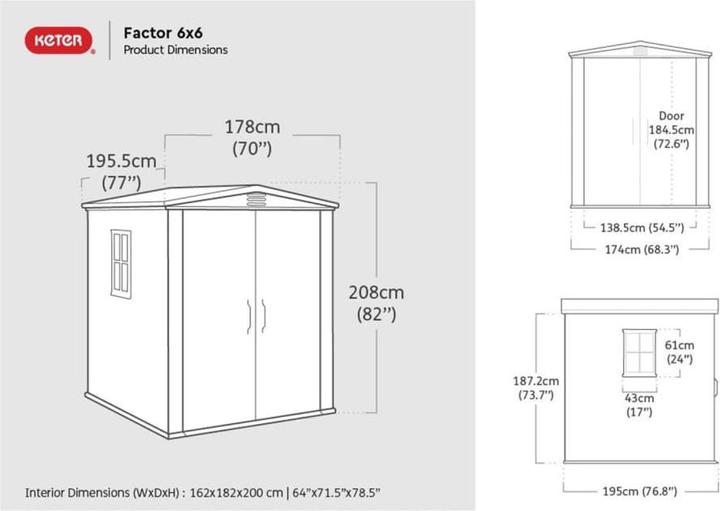 Actual product image Keter Factor