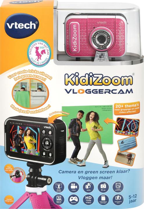 Actual product image VTech KidiZoom Vloggercam - Speelcamera - 5 tot 12 Jaar - Roze