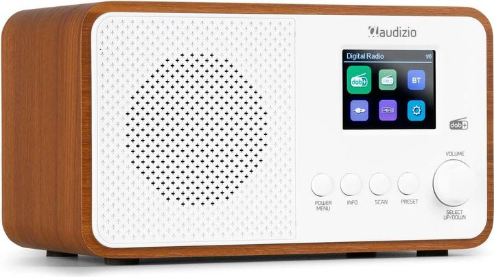 Immagine prodotto Audizio DAB+ Radio Avio Weiss, Radio Tuner: FM, DAB+ (DAB, FM, Bluetooth)