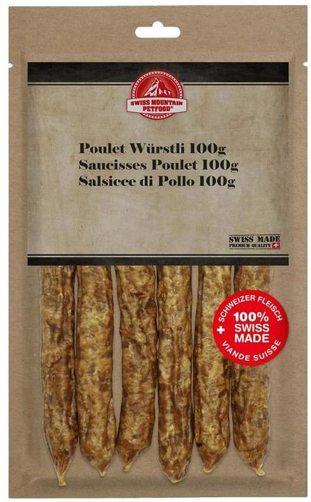 Produktbild Swiss Kauartikel Poulet Würstli, 100 g (1 Stk., 100 g)