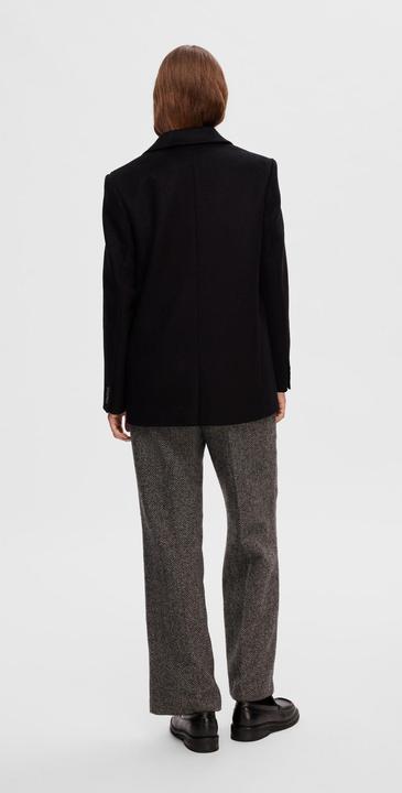 Actual product image Selected Femme Wool Single Breasted Blazer (36)