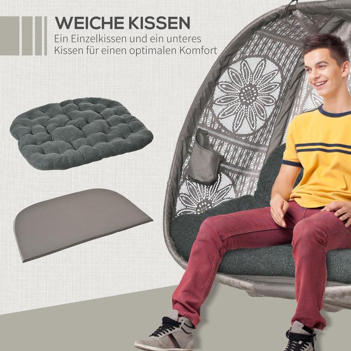 Image du produit Outsunny Fauteuil suspendu (240 kg)