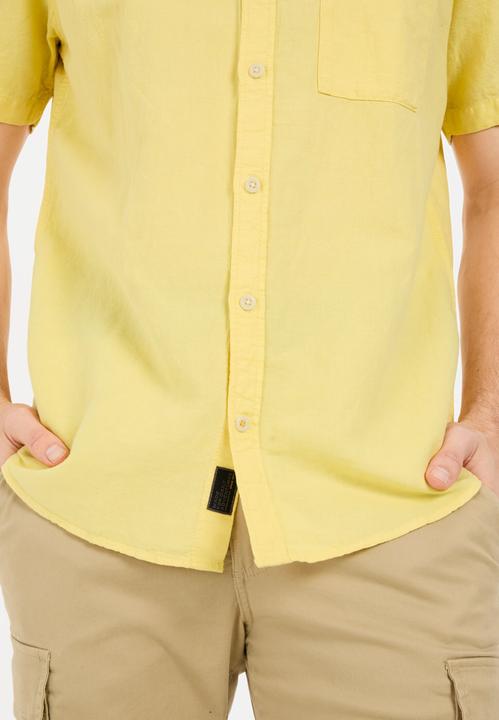 Produktbild Camel Active Kurzarmhemd aus einem Baumwoll-Leinenmix (5XL)