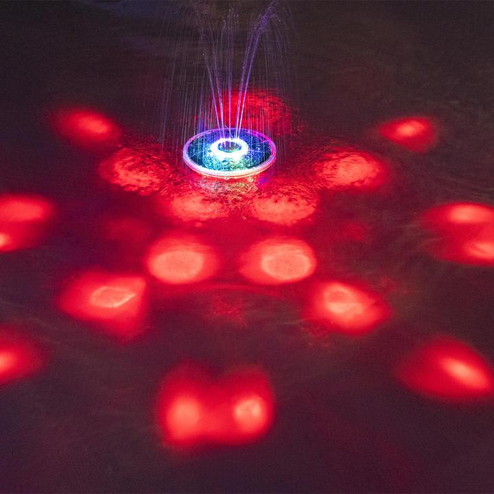 Actual product image Bestway FloatBright Solar LED Pool Fountain