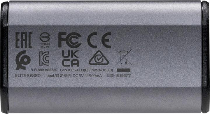 Productafbeelding Adata SSD SE880 U3.2 USB 3.2 1TB, grijs (1000 GB)