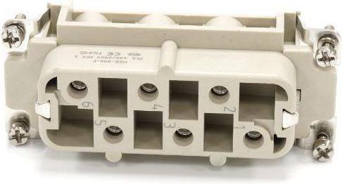Actual product image Rs Pro Industrial connectors Contact insert for power supply connectors in robust design.
