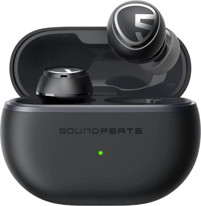 Actual product image Soundpeats Mini Pro earphones (black) (ANC, 7 h, Wireless)