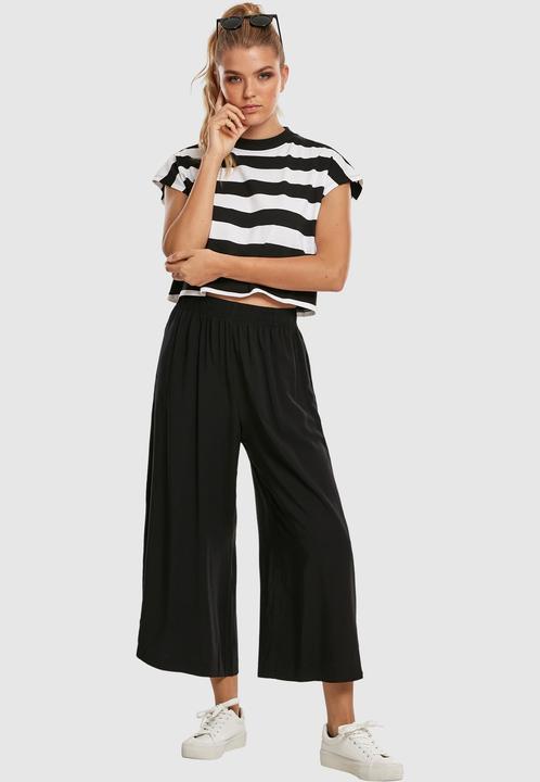 Produktbild Urban Classics Ladies Stripe Short Tee (S)
