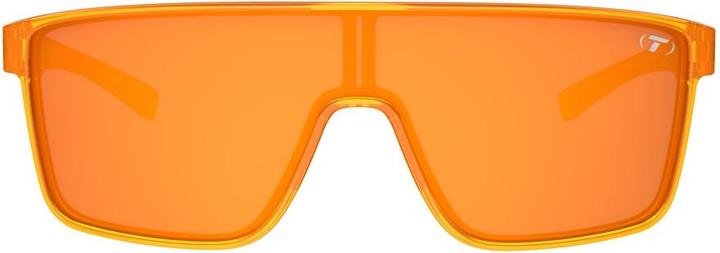 Actual product image Tifosi Sanctum Amber Blaze-Brille Atomic Mirror Ar-Glas Xx % Lichtdurchlässigkeit Neon Lights Line