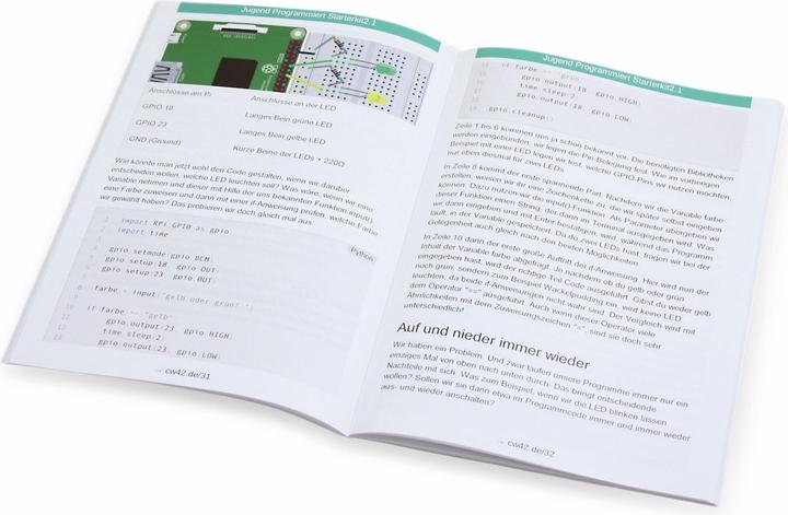 Nutritional values and ingredients Coding World RASP JP STARTER2 - Raspberry Pi - The Youth Programming Starter Kit 2