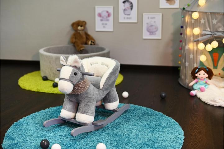 Actual product image Knorrtoys Rocking animal "Horse grey"