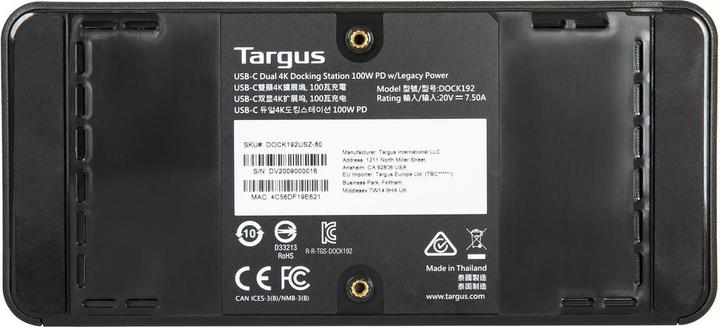 Immagine prodotto Targus DOCK182EUZ (USB-C, 11 Porti)