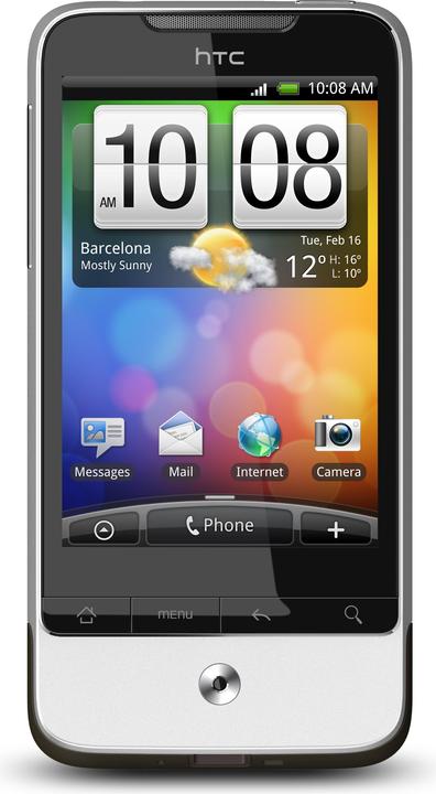 HTC Legend - Aluminium - Multilingual (384 GB, 3.20", 5 Mpx, 3G)