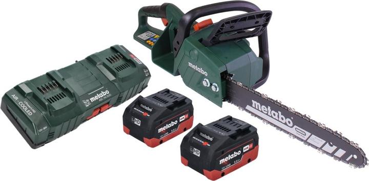 Produktbild Metabo MS 36-18 LTX BL 40 Akku KettensÃ¤ge 36 V ( 2x 18 V ) 40 cm 22 m/s Brushless + 2x Akku 5,5 Ah (Akku Kettensäge)