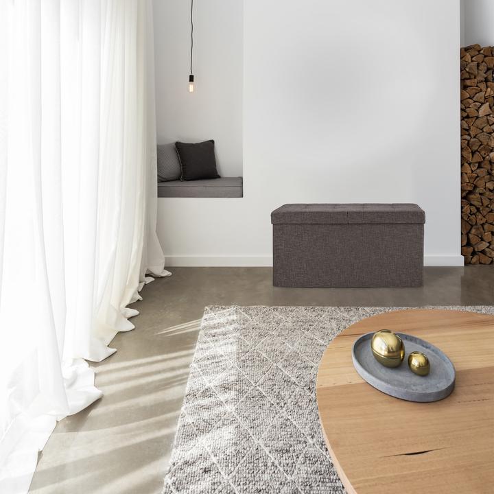Image du produit Relaxdays Banquette avec espace, spacieuse (75.50 cm)