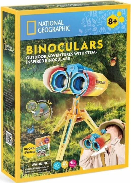 Immagine prodotto Cubicfun Puzzle 3D National Geographic Lornetka (49 pezzi)