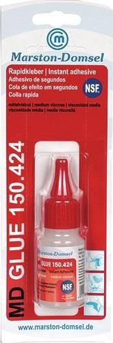 Produktbild Marston-Domsel Rapidkleber MD GLUE 150.424 20 g NSF P1 farblos Flasche MARSTON (20 g)