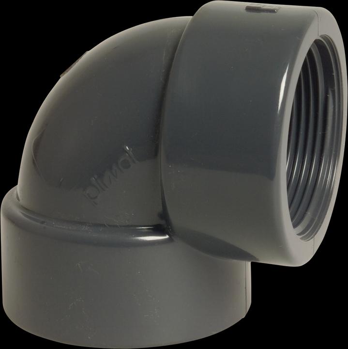 Produktbild Magni PVC-U Winkel 90° 32 mm x 1 Klebemuffe x Innengewinde