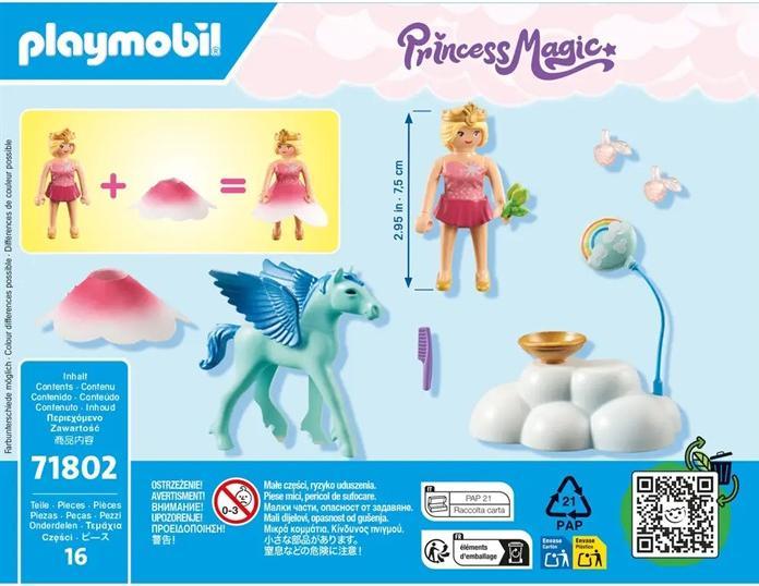Actual product image Playmobil Pegasus birthday (71802, Playmobil Princess Magic)