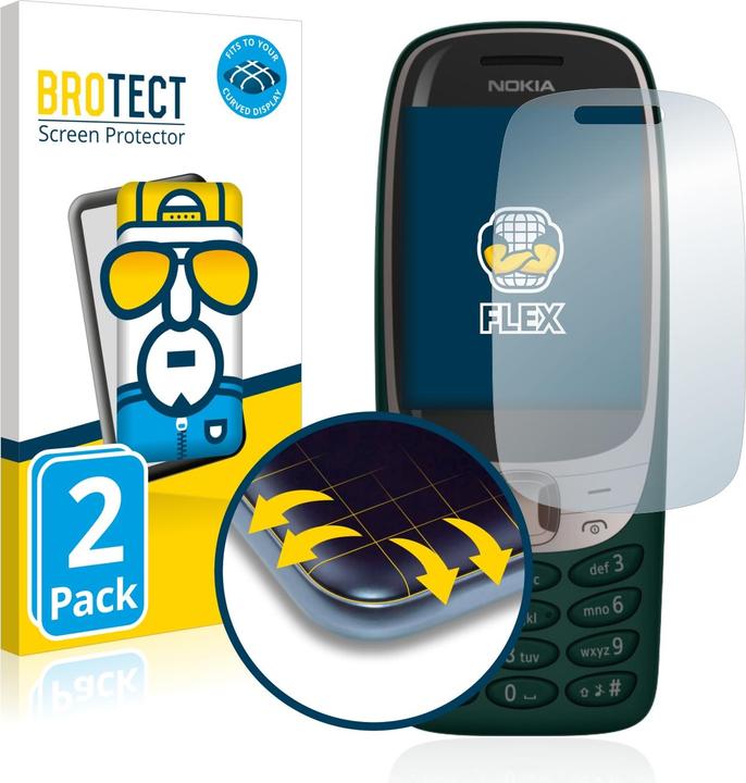 Actual product image BROTECT Full-Cover Protector (2 Piece, Nokia 6310 (2021))