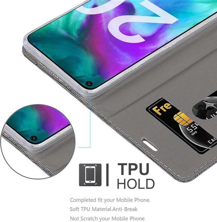 Image du produit Cadorabo Couverture look jeans Book (TCL 20S, K20, Huawei Nova 5T)