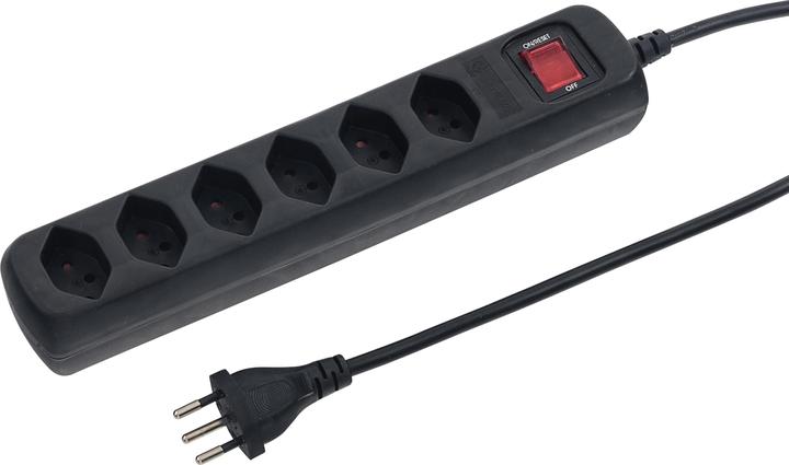 Steffen Presa multipla Power Easy con interruttore di reset (6 x, Tipo 13, 1.50 m)