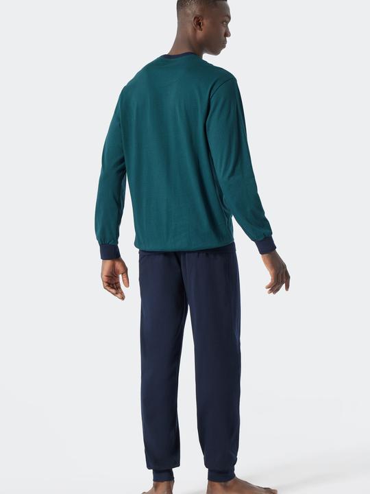 Actual product image Schiesser Essentials Nightwear Pyjamas Long Sleeve (L)