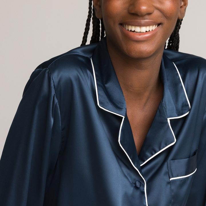 Produktbild La Redoute Collections Pyjama aus Satin (38)