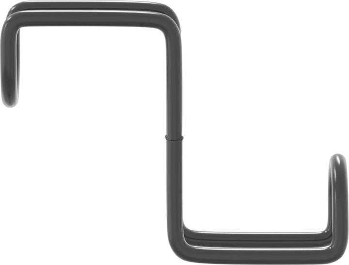 Produktbild VidaXL Trensenhalter 3Stk. Zaumhaken Trensenaufhänger Trensenhaken Schwarz Stahl