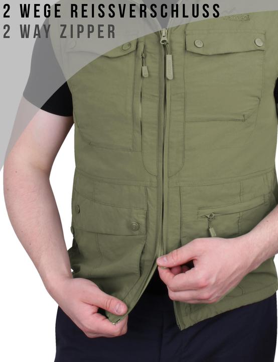 Produktbild Normani Herren Outdoor Weste Kudu (4XL)