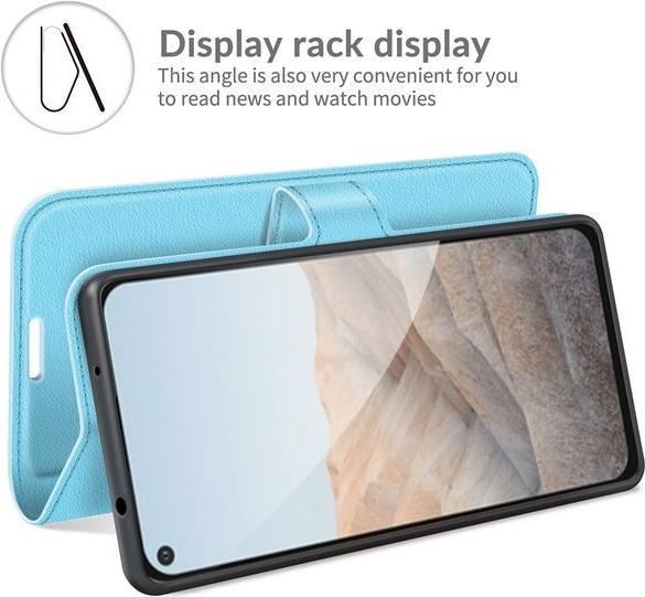 Produktbild MU Classic Litchi Leder Bookcover Series (Google Pixel 5a)