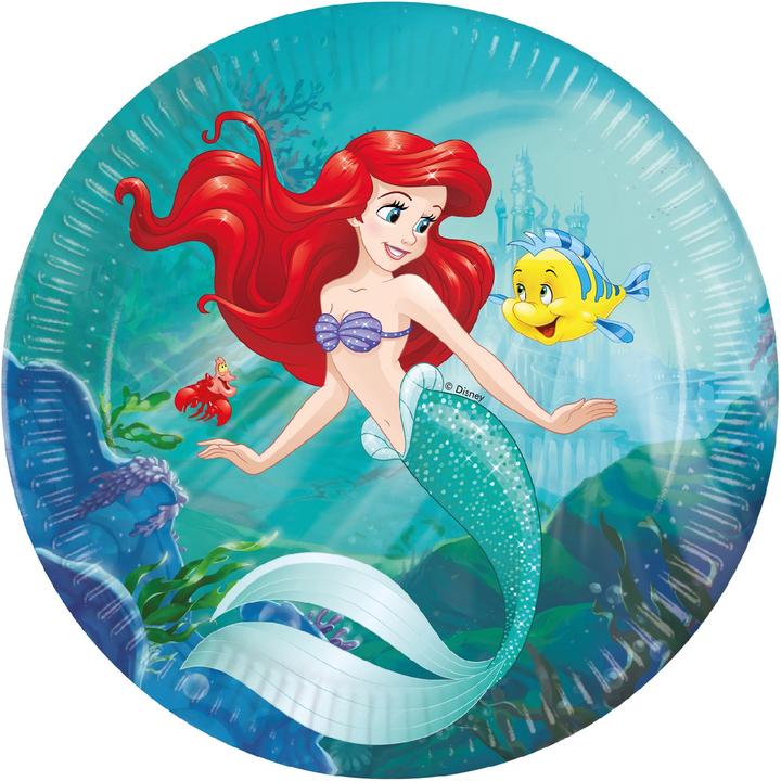 Actual product image Procos Disney princess cake plate Ariel
