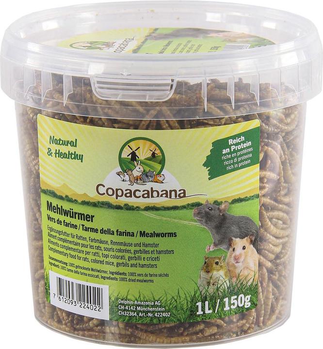 Copacabana Mehlwürmer 1Liter/150g (0.15 kg, 1 x)