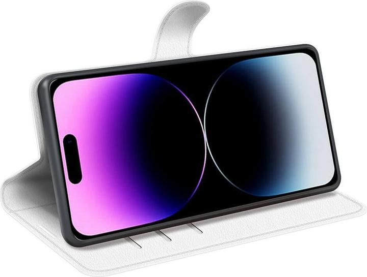 Image du produit Cover-Discount iPhone 15 Pro - étui en cuir blanc (Apple iPhone 15 Pro)