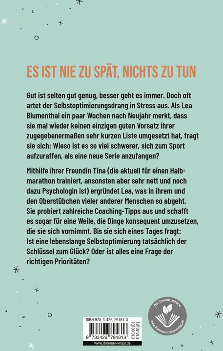 Immagine prodotto Das Leben ist zu kurz für diesen Scheiss (Tedesco, Lea Blumenthal, 2023)