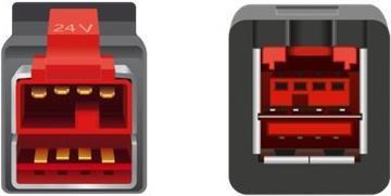 Actual product image Delock PoweredUSB extension cable (2 m)