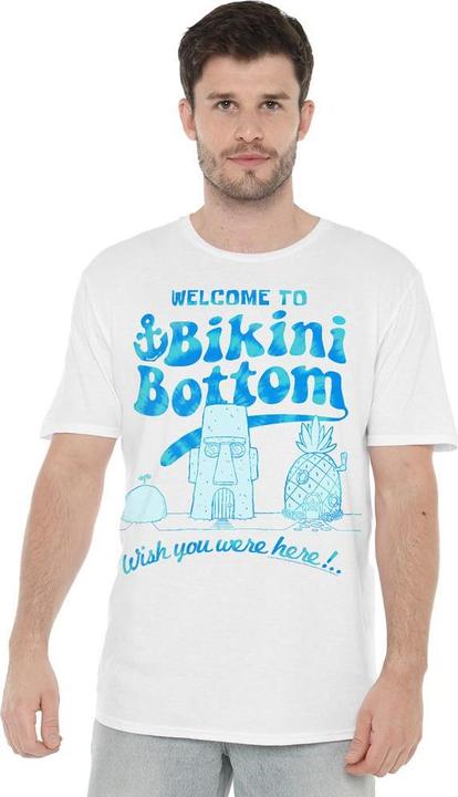 Image du produit Spongebob Squarepants - T-shirt BIKINI BOTTOM WELCOME - Homme (XL)