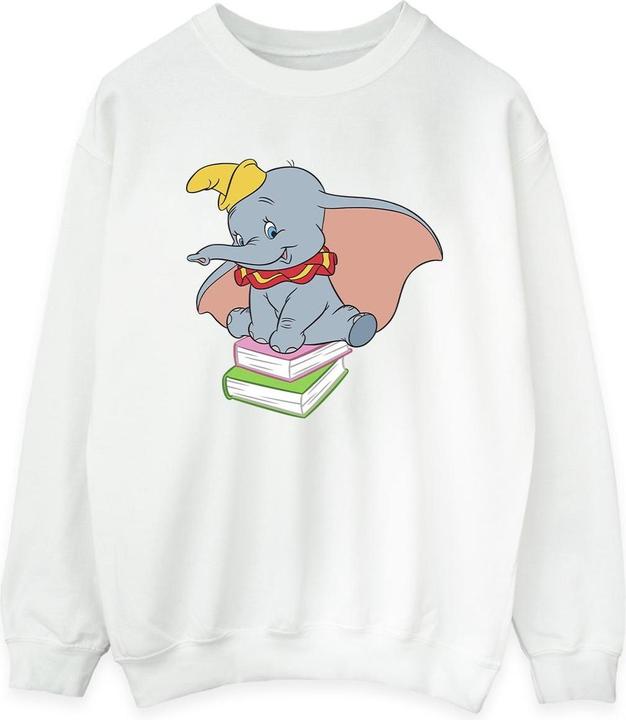 Image du produit Disney - Sweat DUMBO SITTING ON BOOKS - Femme (XL)