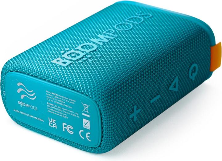 Actual product image Boompods Beachboom Ocean - Blue (5 h, Rechargeable battery operated, USB power delivery)