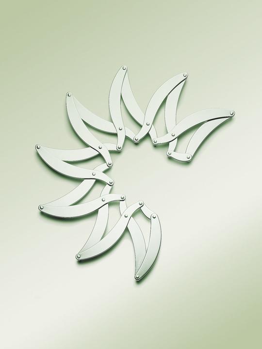 Actual product image Alessi Saucepan trivet platinum (1 x, Pan coaster)