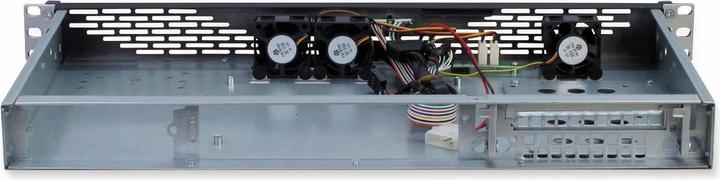 Actual product image Intertech IPC 1HU-K-125L 48,26cm 19inch 1RU IPC enclosure w. 1x 8,9cm 3,5inch int. o 2x 6,35cm 2,5inch i...