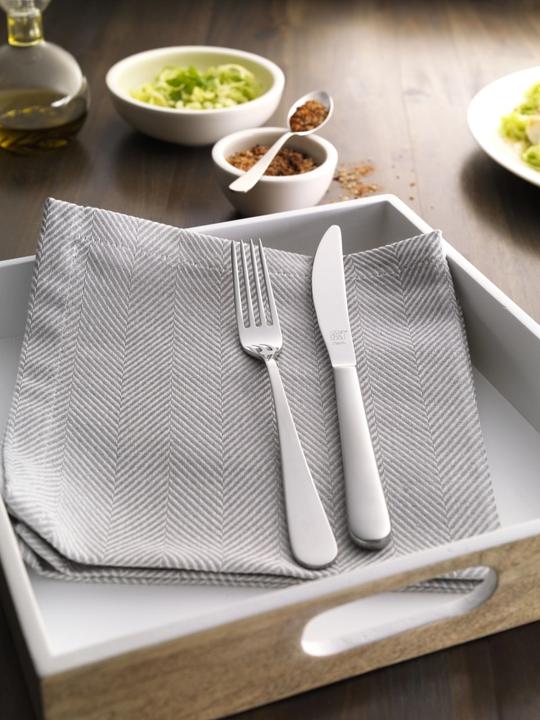 Image du produit Zwilling Couverts GREENWICH partiellement maté 68 pièces - carton de couverts durable (68 pièce(s), Set de couverts)